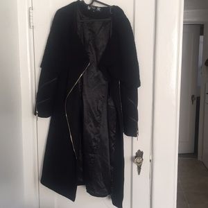 Black coat